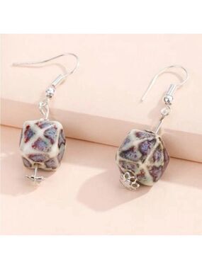 Host Pick🥳 Multi Colored Cubed Dangle
Earrings